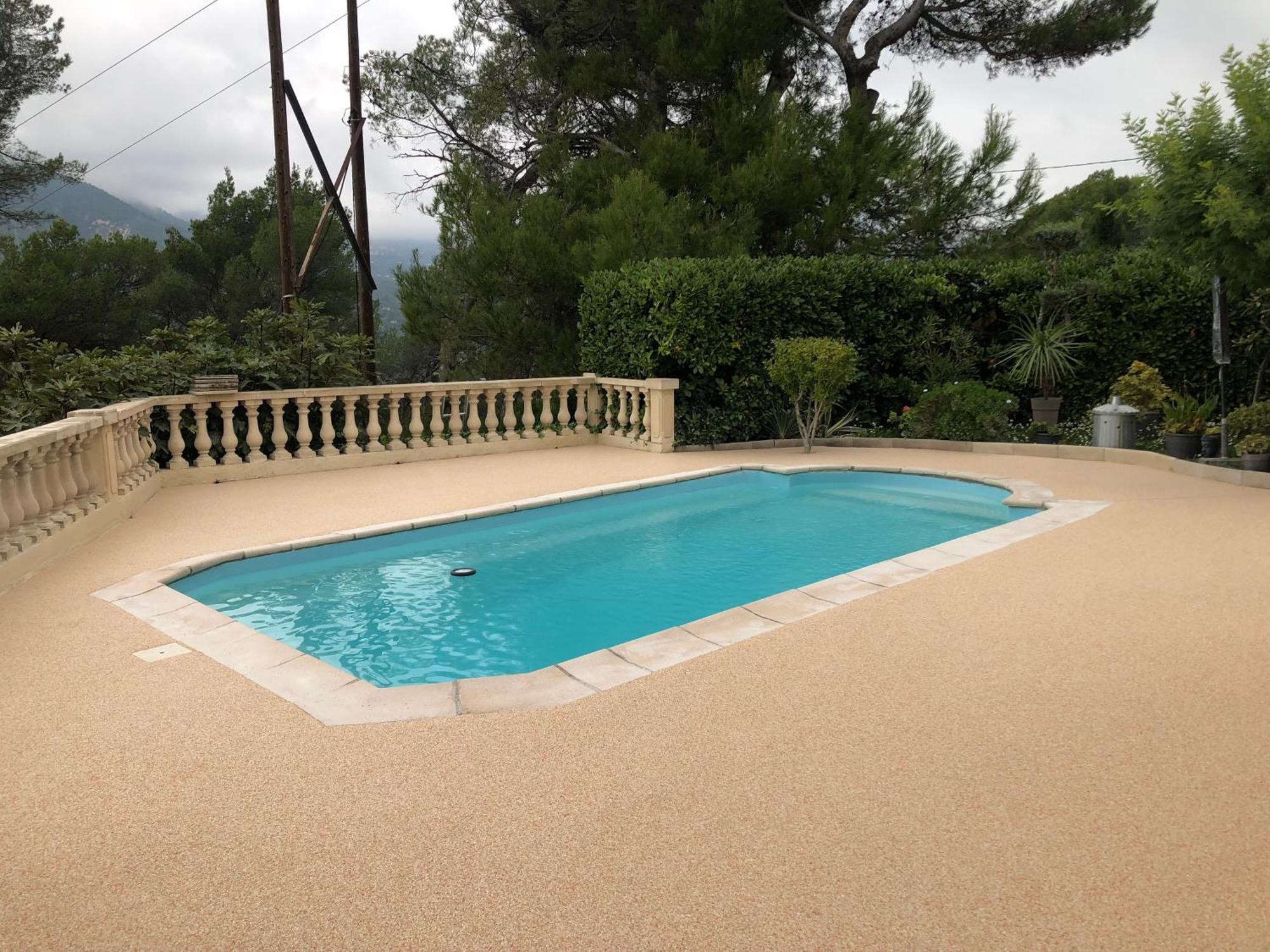 Charmante Villa A 15 Min De Nice Avec Piscine Blausasc Bagian luar foto