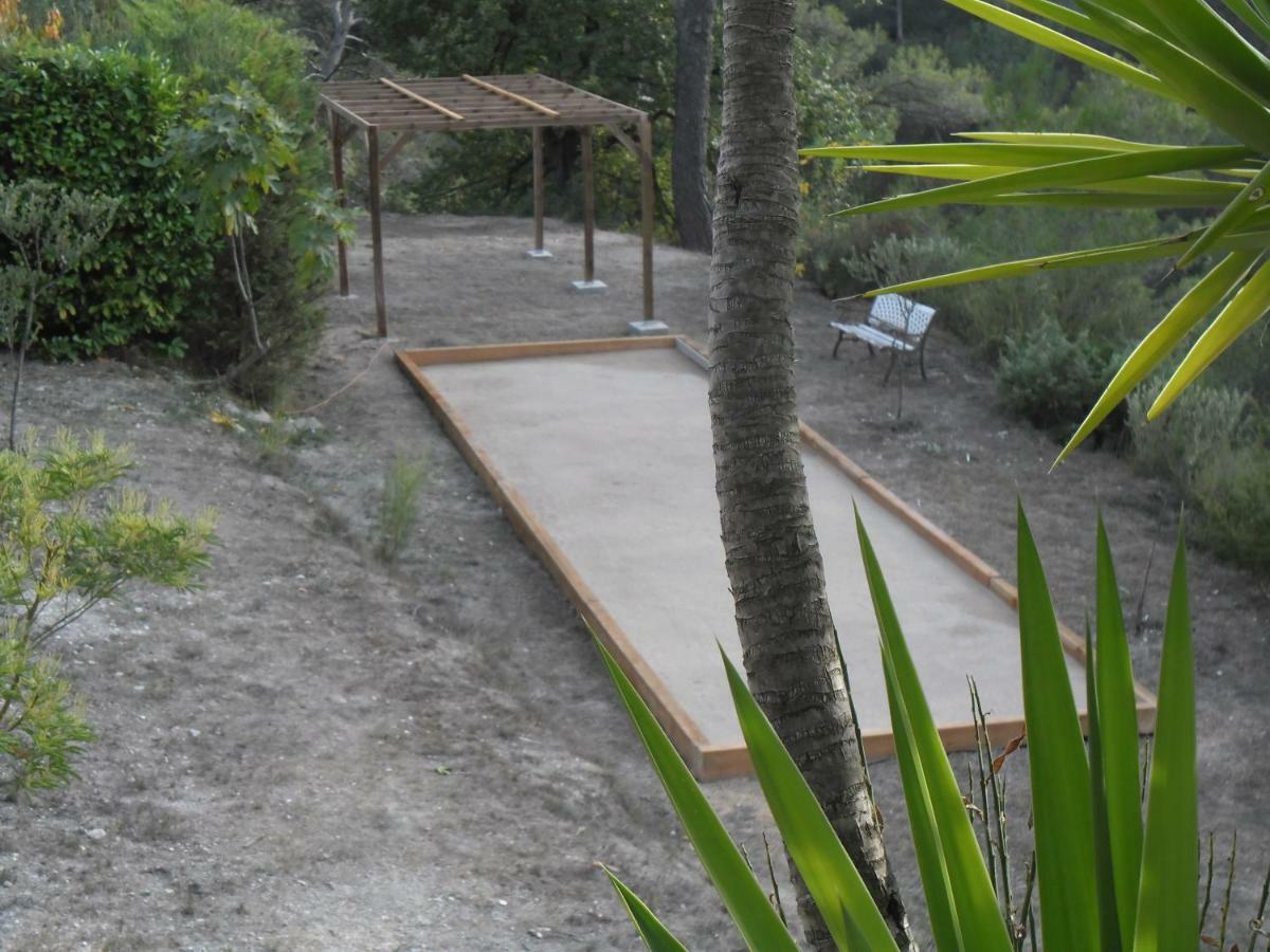 Charmante Villa A 15 Min De Nice Avec Piscine Blausasc Bagian luar foto